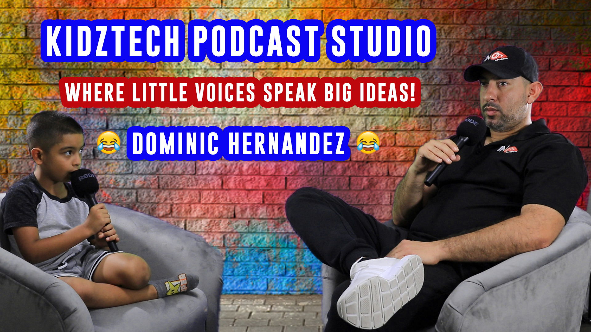 🚀✨&quot;Dominic's Adventure Zone: KidzTech Podcast Studio | Fun, Games, and A World of Imagination!&quot;🎙️🌟